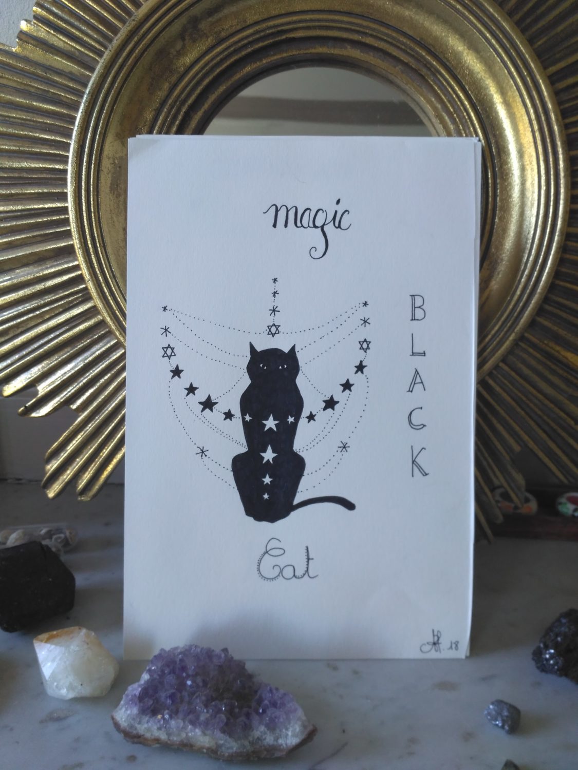 Magic-black-cat
